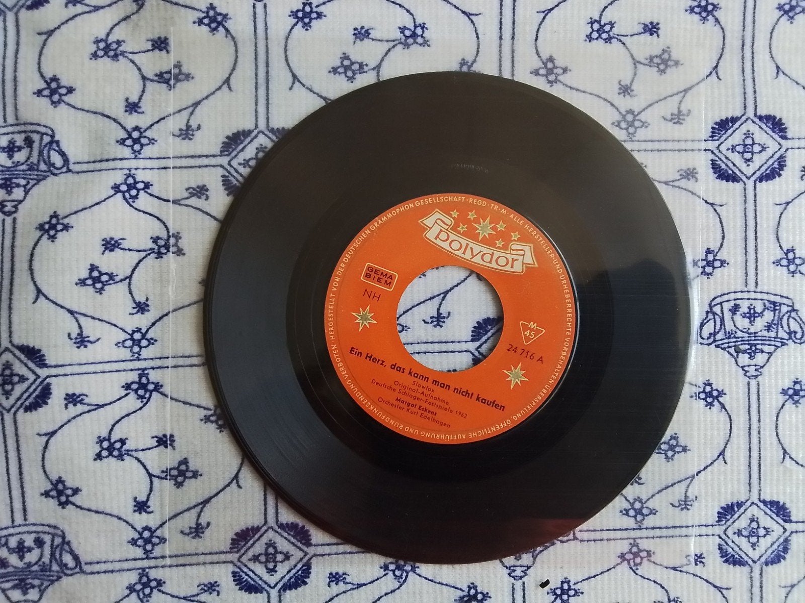Margot eskens         Ein herz, das kann man nicht kaufen, Ophalen of Verzenden, Zo goed als nieuw, 7 inch, Schlager