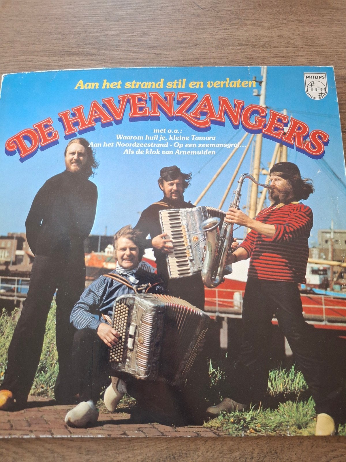 De Havenzangers - Aan het strand stil en verlaten LP, Ophalen, LP, Gebruikt, Levenslied of Smartlap