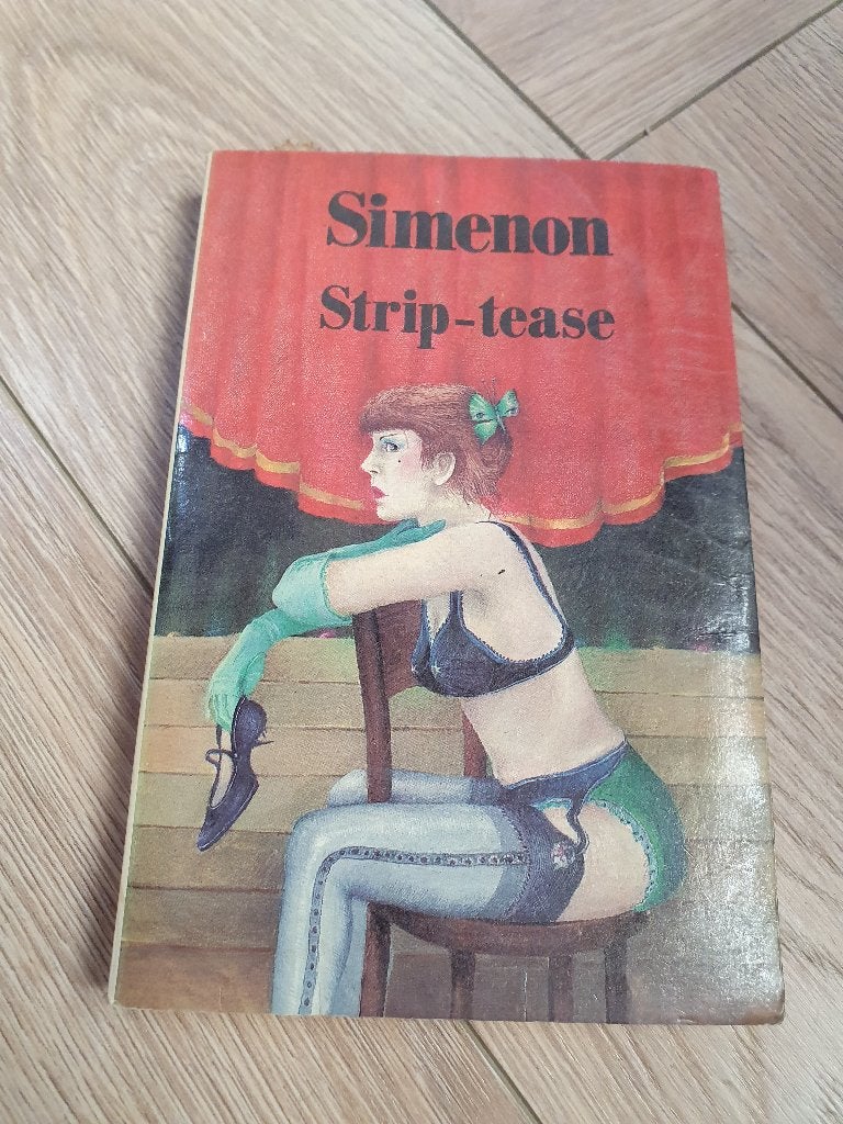 Strip-tease – Georges Simenon | Zwarte Beertjes roman, Gelezen, België, Ophalen of Verzenden, Georges Simenon