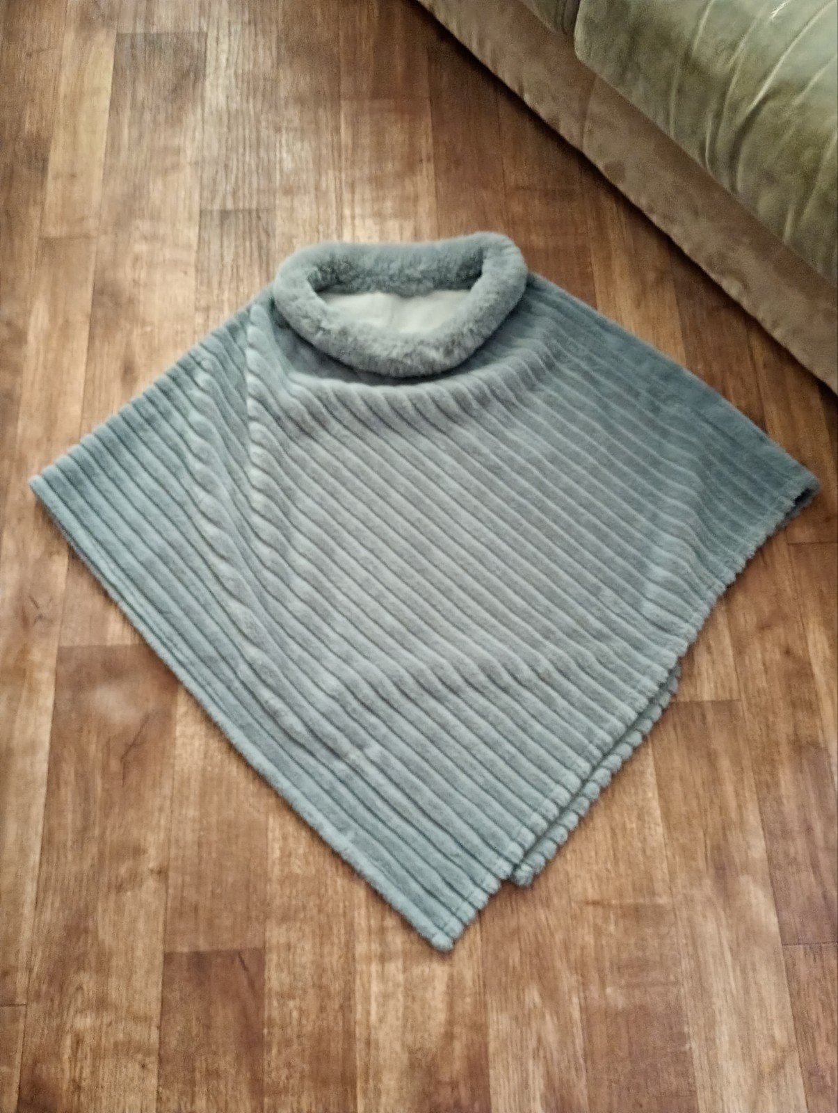 nieuwe bont poncho ,maat M, Ophalen of Verzenden, Nieuw, Zwart