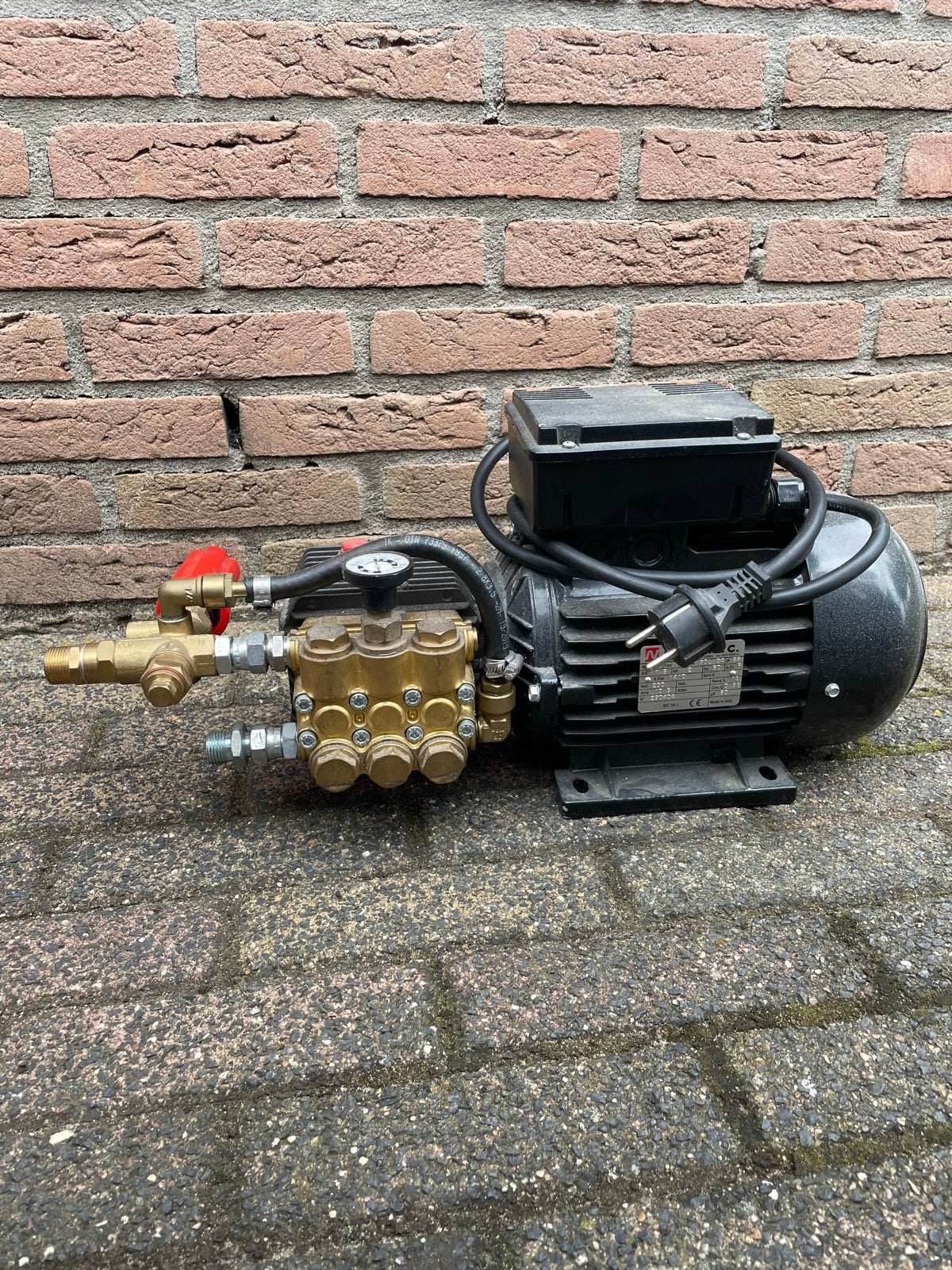 Interpump W1208 Hogedrukpomp hogedrukreiniger Nicolini Motor, Ophalen, Benzine