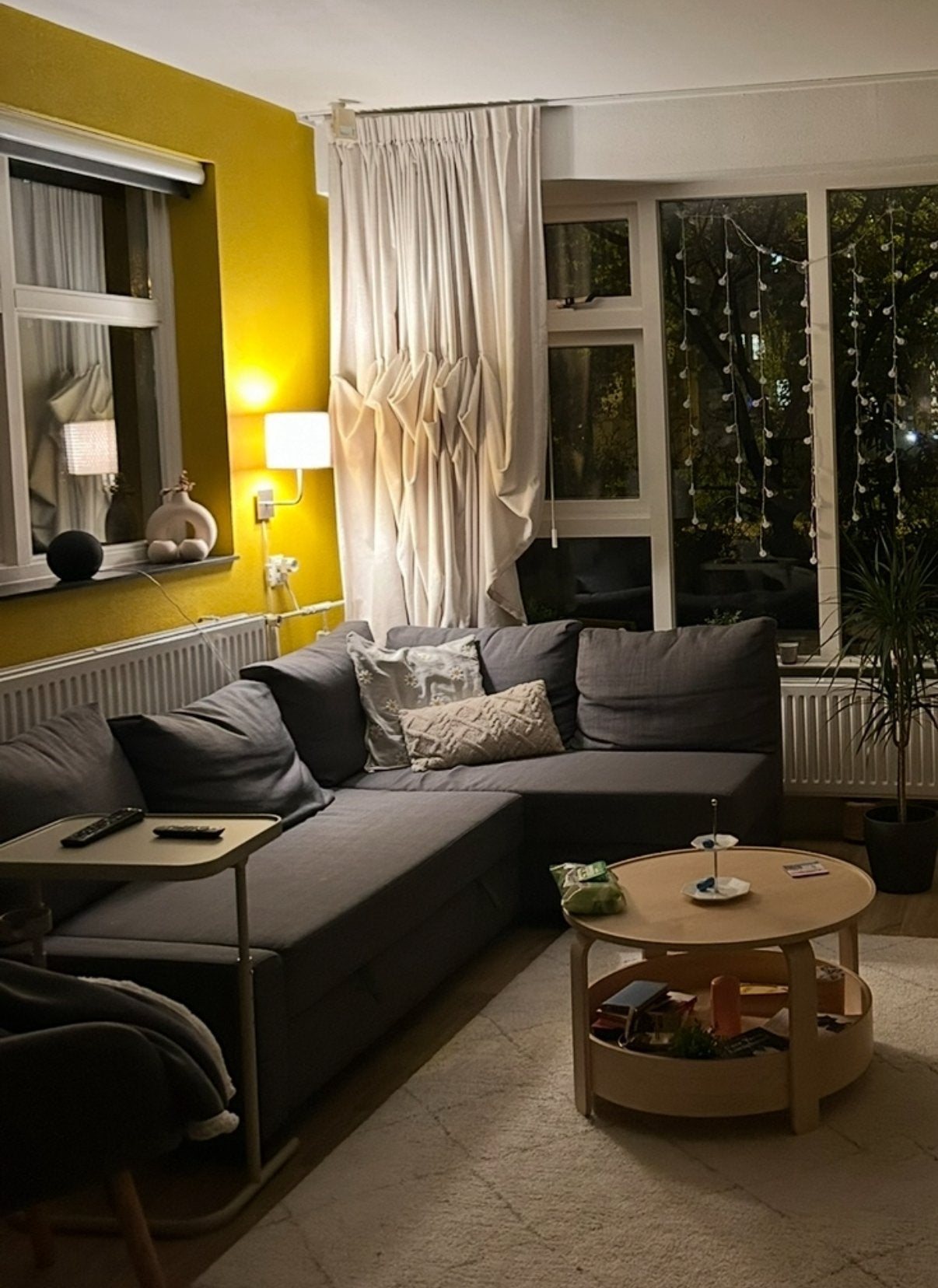 IKEA FRIHETEN Corner Sofa Bed – Grey, Ophalen, Zo goed als nieuw