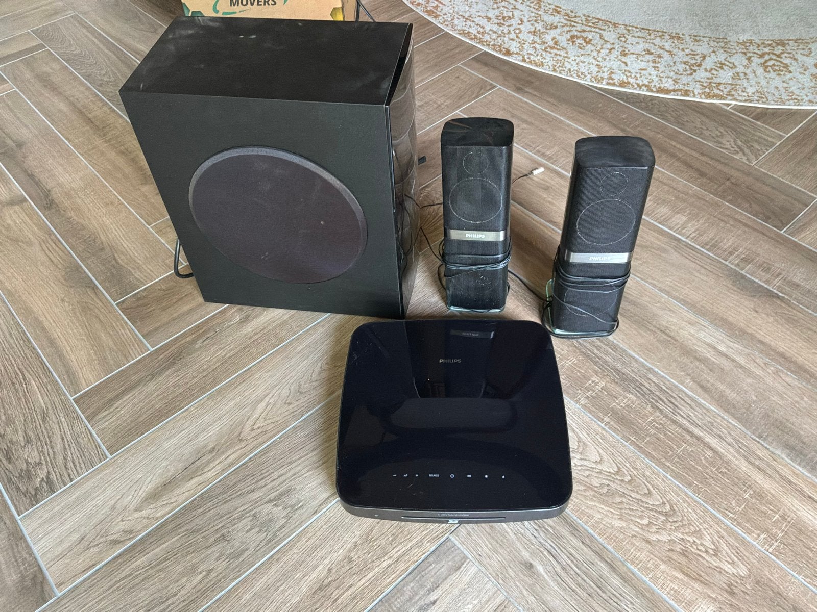 Philips 2.1 Home Theater HTB7255D Blu-ray 3D Speler dolby, Ophalen, Gebruikt, Philips