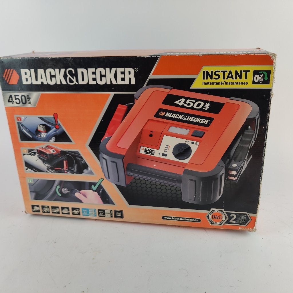 Black en decker bdjs450  12V jumpstarter/startbooster €24.99, Ophalen of Verzenden, X, X, X
