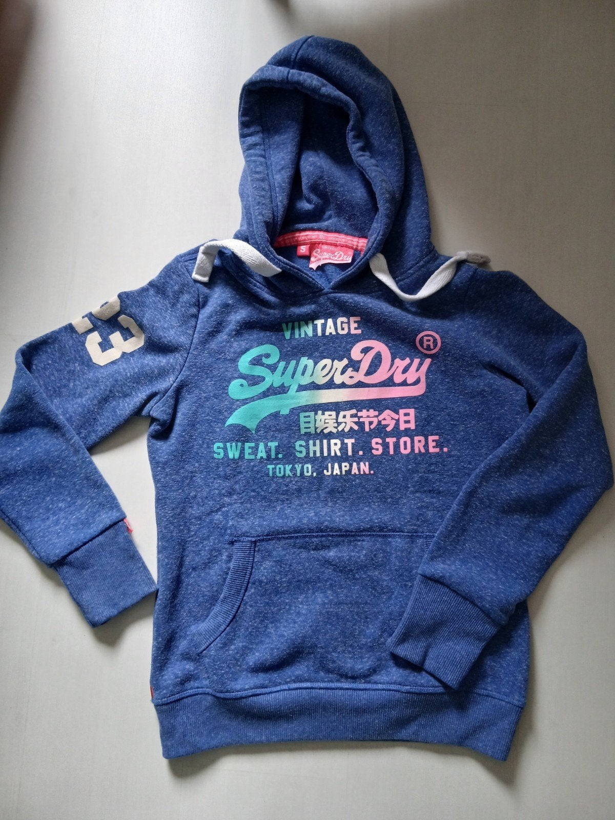 Superdry sweater hoodie S, Kleding | Dames, Overige Dameskleding, Ophalen of Verzenden, Zo goed als nieuw