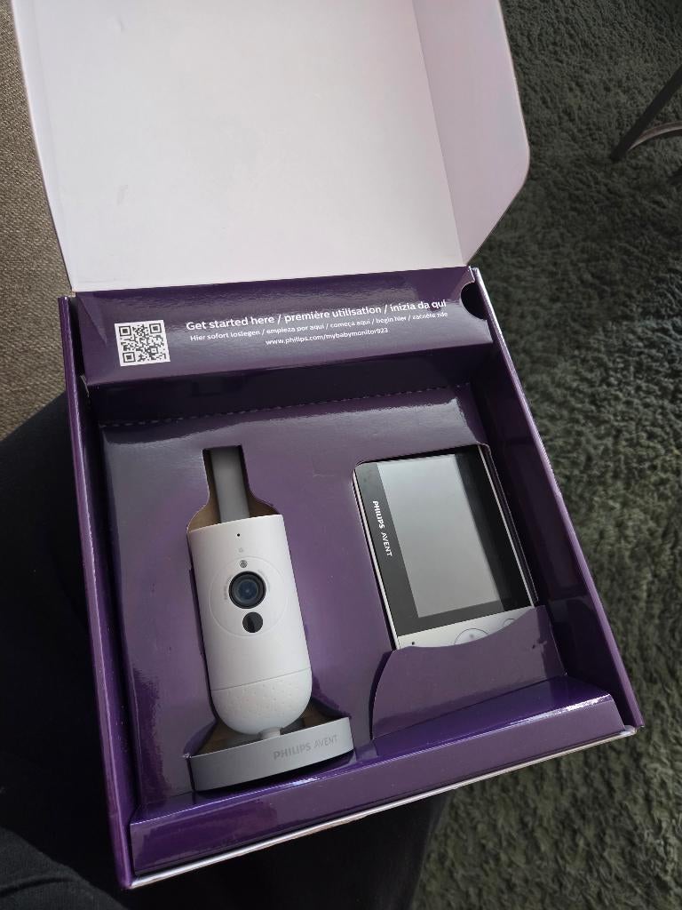 Philips avent babyfoon, Kinderen en Baby's, Babyfoons, Ophalen, Zo goed als nieuw, 250 meter of meer, Camera