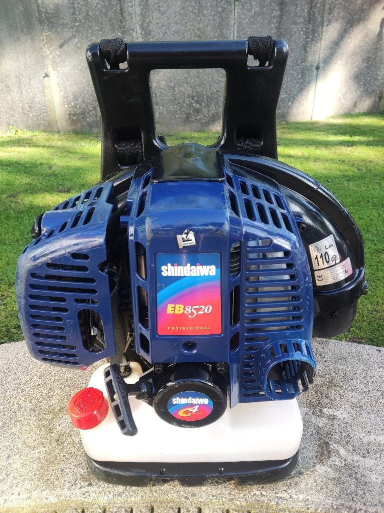 5 ruggedragen bladblazers (Dolmar, Shindaiwa, GTM, EFCO,...), Benzine, Gebruikt, Makita, Dolmar