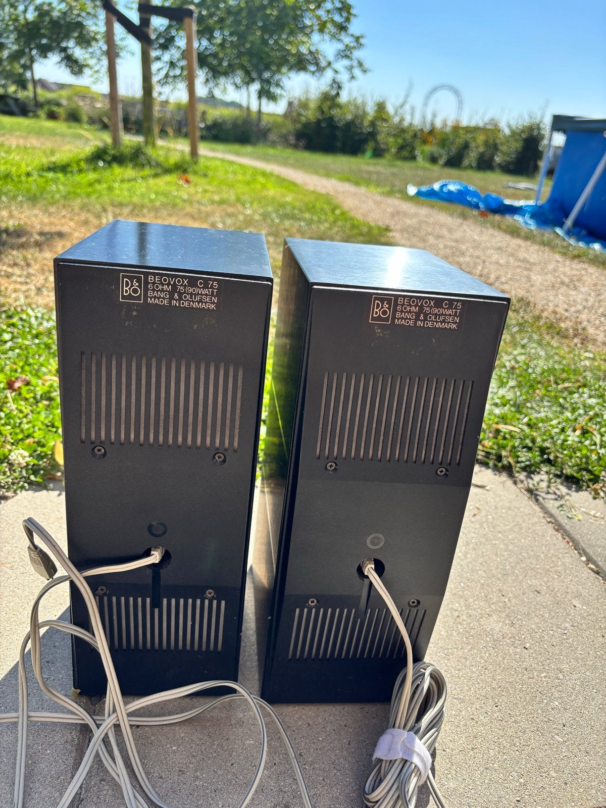 Bang & Olufsen Beovox C75 Speakers - Vintage Design, Ophalen, Gebruikt, 60 tot 120 watt, Bang & Olufsen