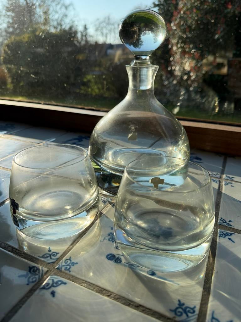 Rastal Kristallen Whiskeyset - Karaf met 2 Glazen, Ophalen