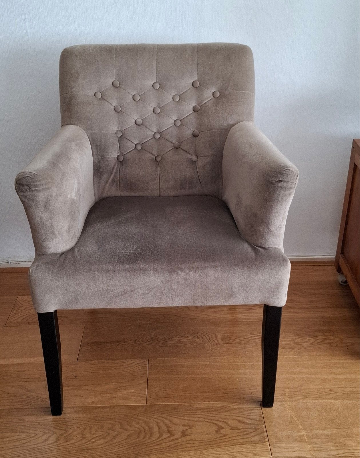 4 Leuke fauteuils/stoelen Troubadour, Huis en Inrichting, Ophalen, Minder dan 75 cm, Zo goed als nieuw, Stof