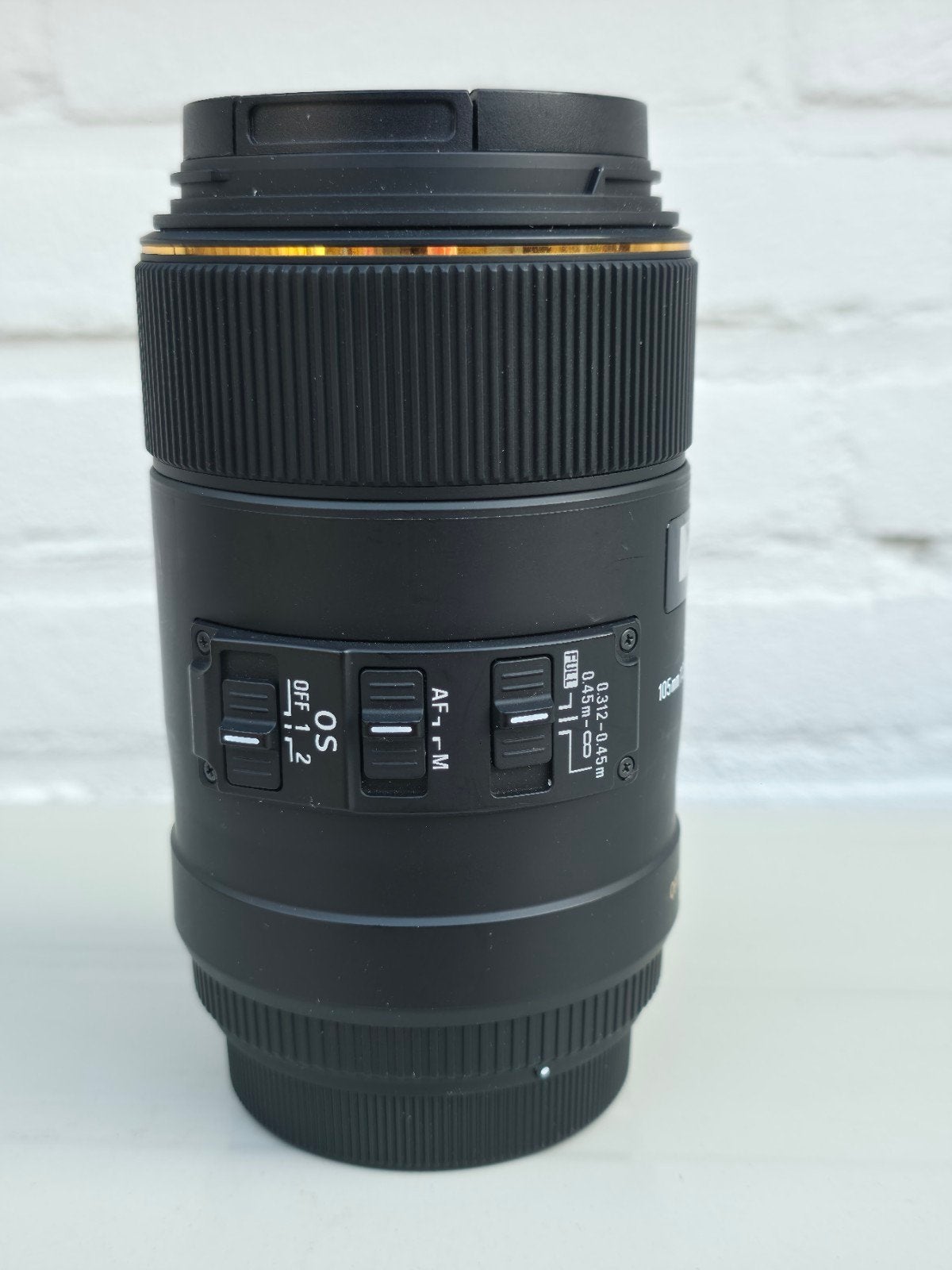 Sigma 105mm f/2.8 DG OS HSM Macro Lens, Audio, Tv en Foto, Fotografie | Lenzen en Objectieven, Zo goed als nieuw, Macrolens, Sigma