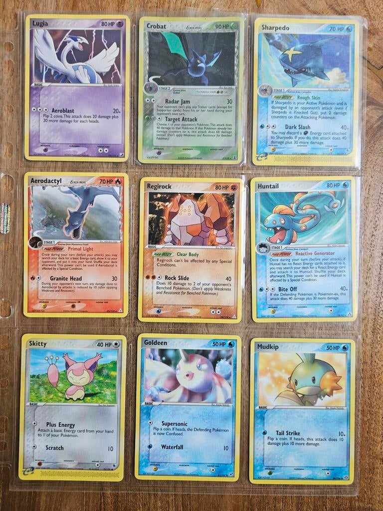 Oude Pokemon kaarten  -  2003-2007, Verzenden, Meerdere kaarten