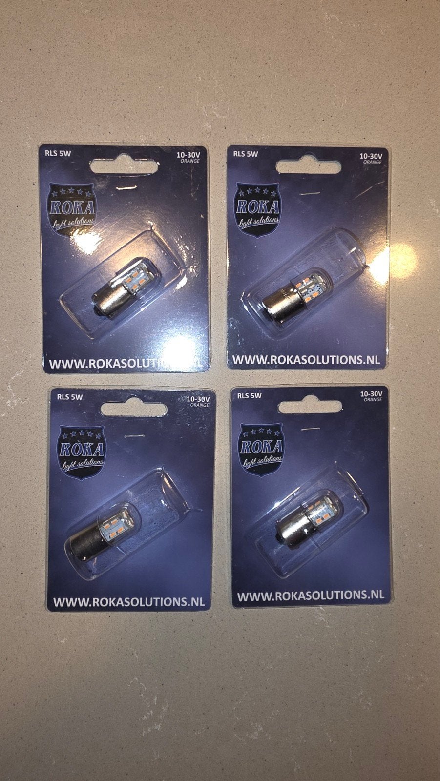 Roka Led Bulb 5W Oranje, Ophalen of Verzenden, Nieuw