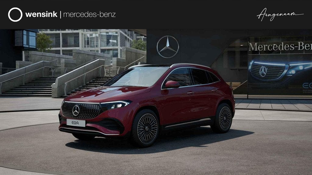 Mercedes-Benz EQA 250+ Business Solution AMG 71 kWh | Panora, Auto's, Mercedes-Benz, Automatische klimaatregeling, Zwart, 445 min
