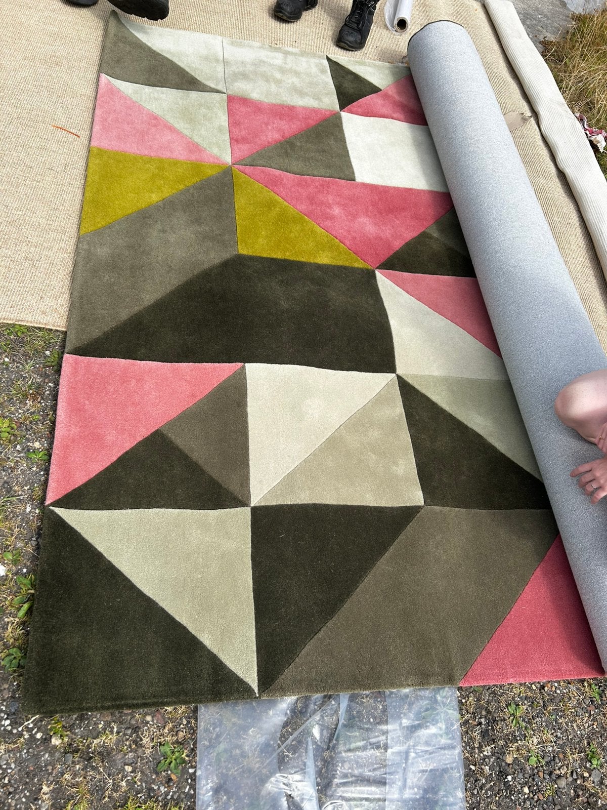 Brinker Misura Rose vloerkleed 240 x 340 cm Nieuw 100% wol, Ophalen, 200 cm of meer, Rechthoekig, Nieuw