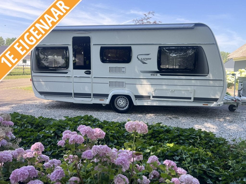 Fendt Saphir 465 TG MoverLuifelLengte bed, Caravans en Kamperen, Bedrijf, Treinzit, Overige typen, Fendt