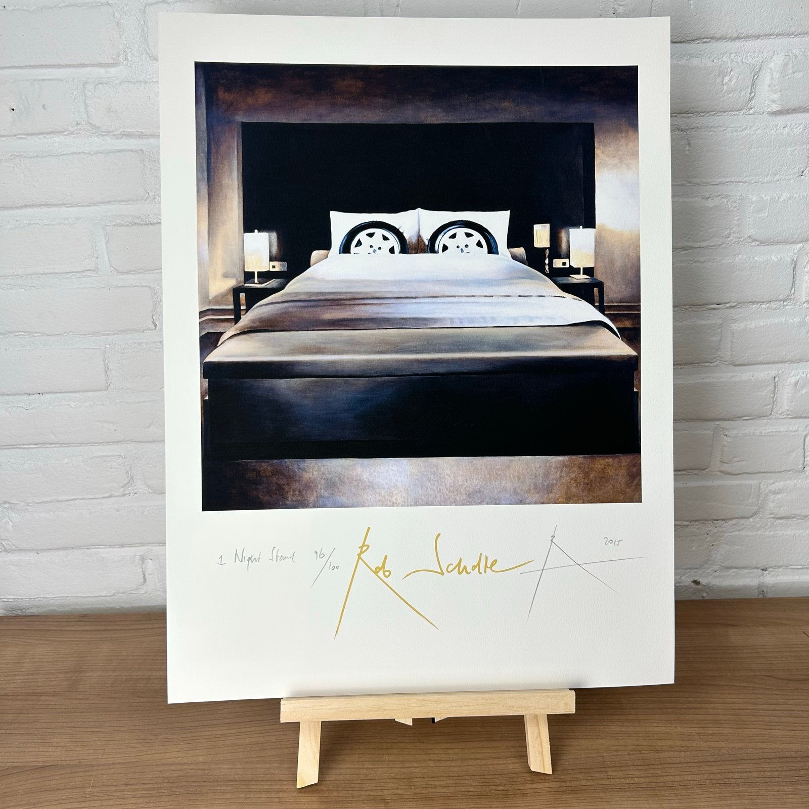 Rob Scholte - One Night Stand - Originele zeefdruk, Antiek en Kunst, Ophalen of Verzenden