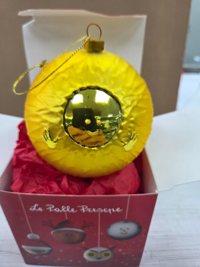 Alessi kerstballen glas  - Gesu Bambino, Diversen, Kerst, Ophalen of Verzenden, Nieuw
