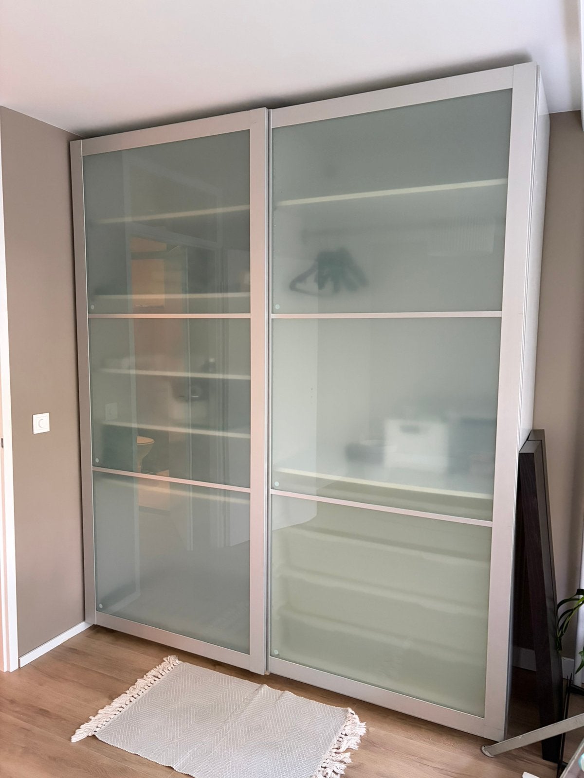 IKEA PAX schuifdeuren 2 sets van 2 deuren 200x236cm, Ophalen, Gebruikt, 200 cm of meer, 200 cm of meer