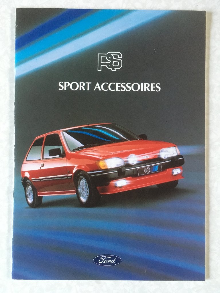 Ford accessoires en modellenbrochures, Ophalen of Verzenden, Nieuw, Ford, Ford