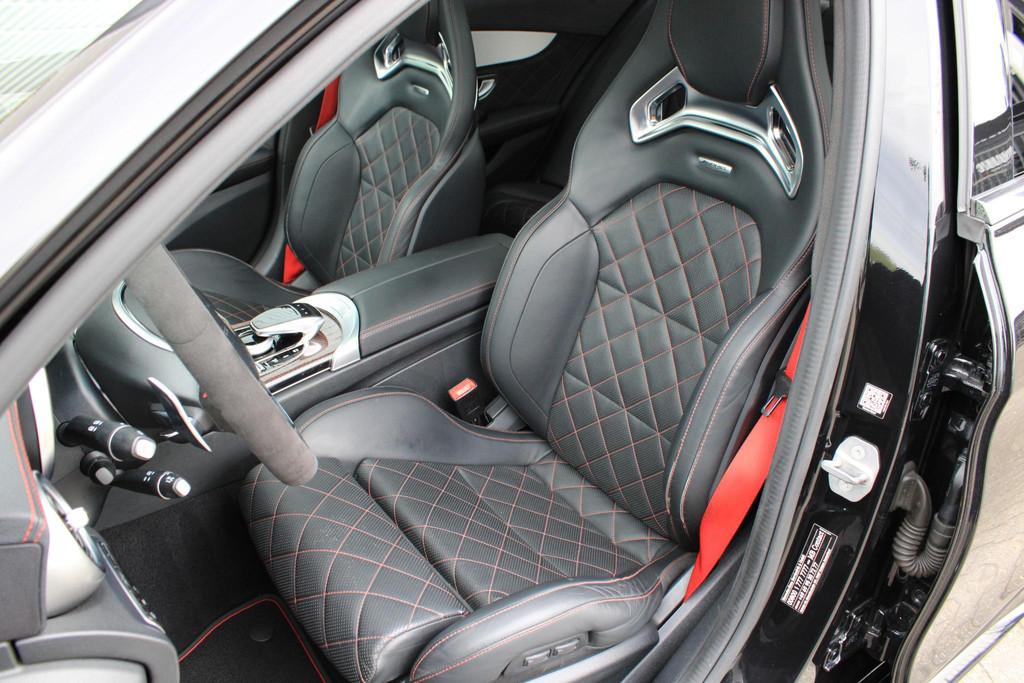 Mercedes-Benz C-Klasse AMG 63 S Edition 1 Schaalstoelen | Pa, Auto's, Mercedes-Benz, Automaat, Achterwielaandrijving, Gebruikt