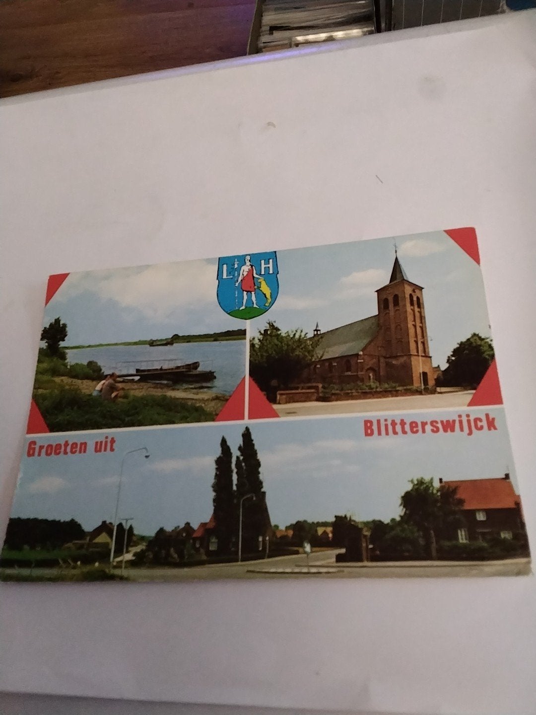 Oude ansichtkaart Groeten uit Blitterswijck, Ophalen of Verzenden, 1960 tot 1980, Gelopen, Limburg