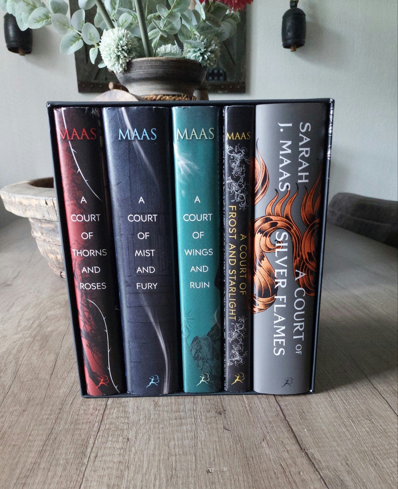 Complete Acotar set Hardcover Sarah J. Maas, Ophalen of Verzenden, Zo goed als nieuw, Sarah J. Maas