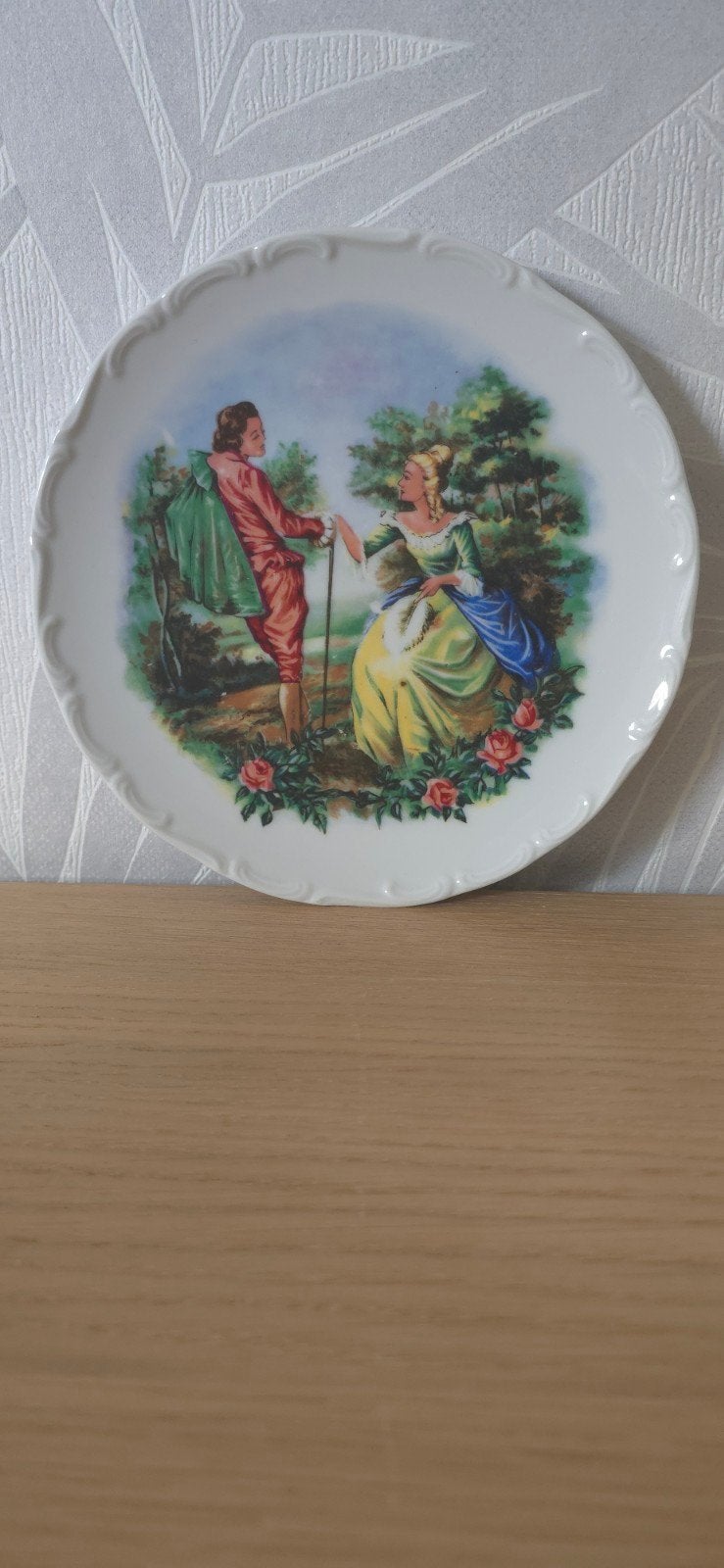 Vintage Schumann Arzberg Bavaria wandbord, Antiek en Kunst, Ophalen of Verzenden