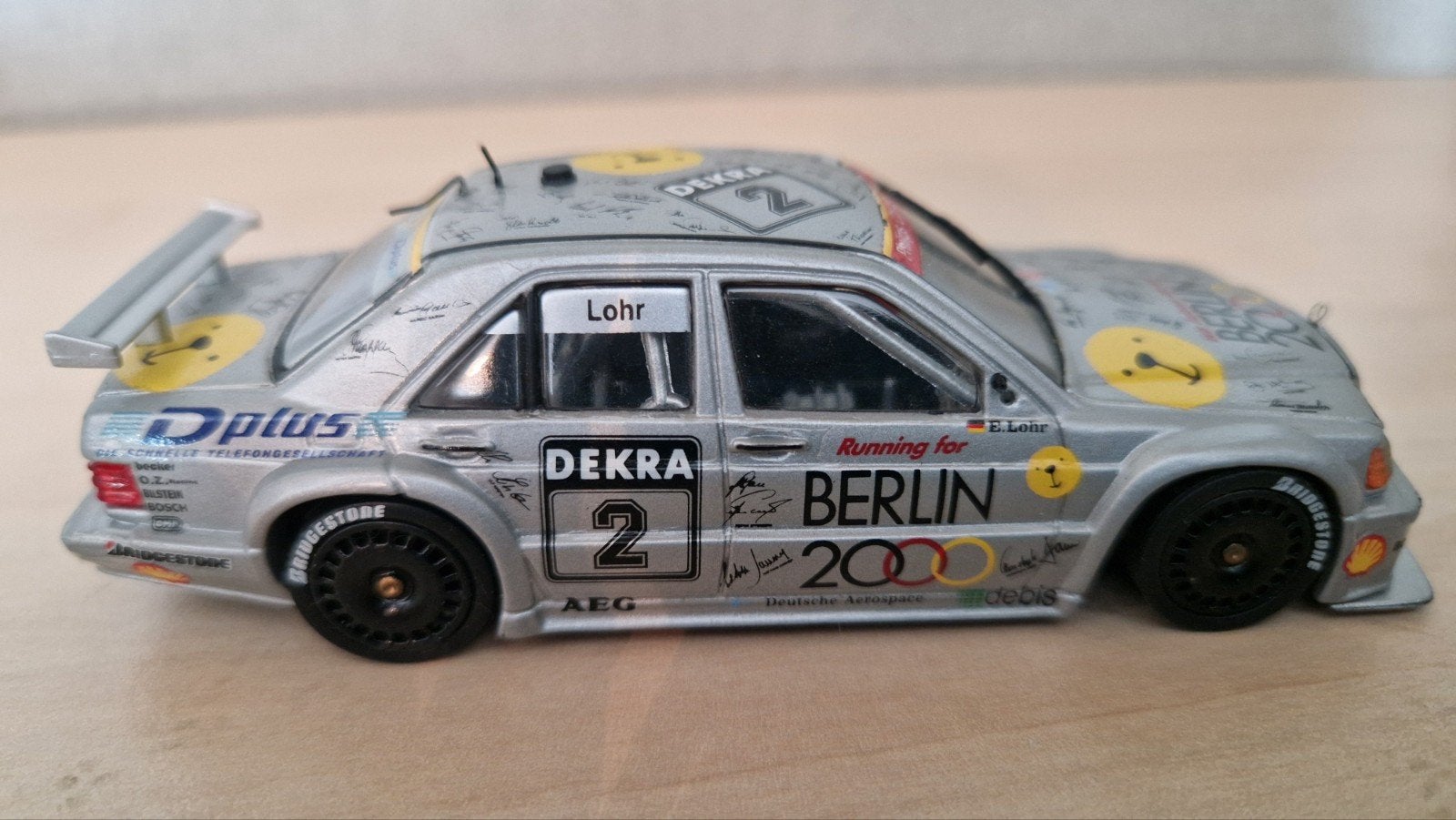 Minichamps Mercedes 190 E DTM Klasse 1 - Berlin 2000, Ophalen of Verzenden, Gebruikt, Auto, MiniChamps