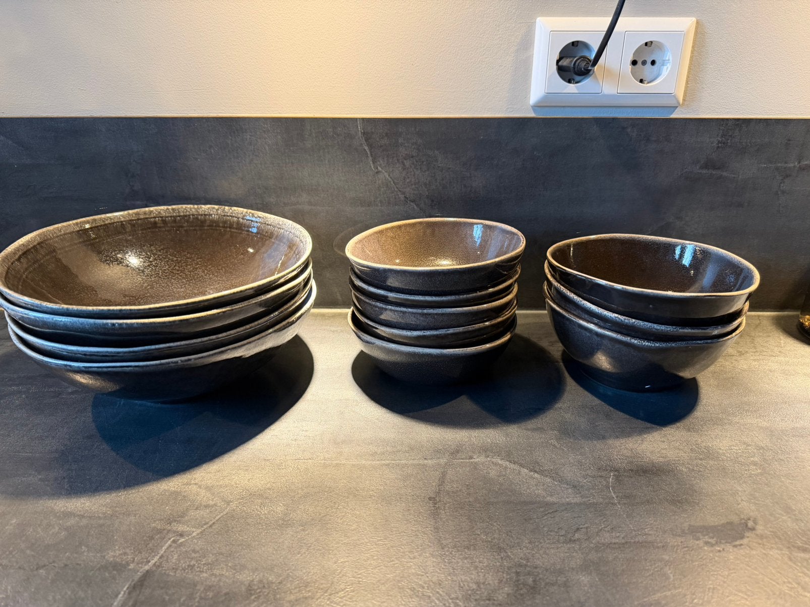Schalen set, Ophalen of Verzenden, Zo goed als nieuw, Overige stijlen, Schaal of Schalen