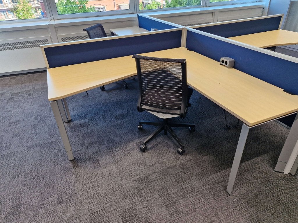 100x luxe Steelcase Think vergaderstoel / zwart, Huis en Inrichting, Stoelen, Stof, Zwart, Ophalen of Verzenden, Zo goed als nieuw