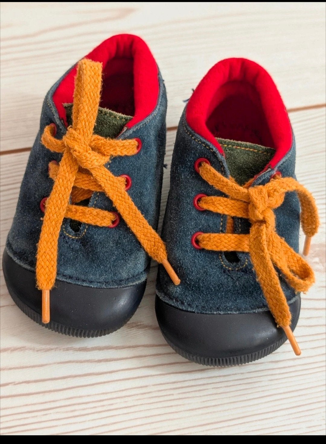 Vintage Clarks 'My First Clarks' eerste stapschoentjes, Clarks, Jongen of Meisje, Schoenen, Ophalen of Verzenden