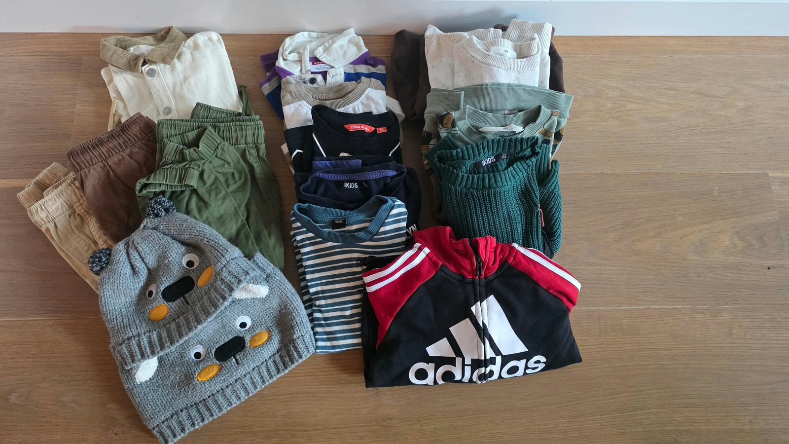 Kledingpakket maat 98-104 (jongen) b, Ophalen of Verzenden, Zo goed als nieuw, Jongen, Trui of Vest