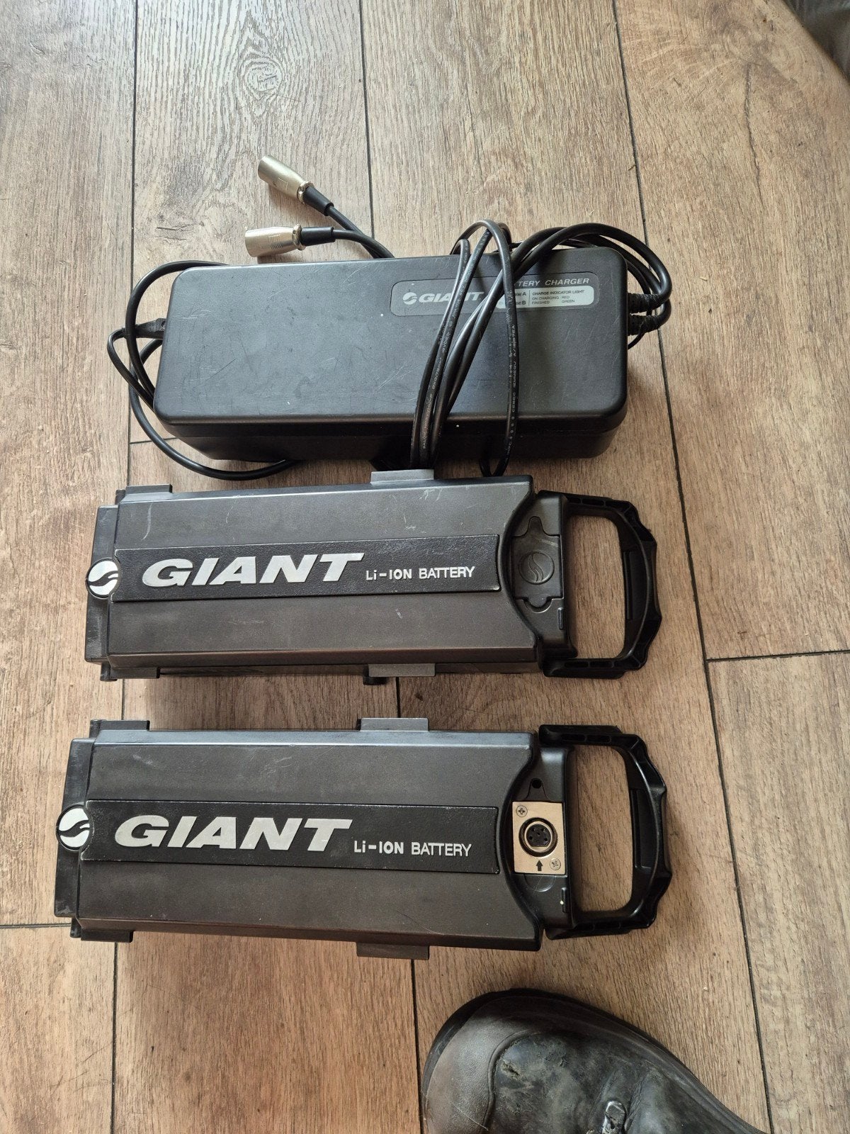 Giant Twist Energy Set E-bike accu's met lader, Ophalen, Gebruikt