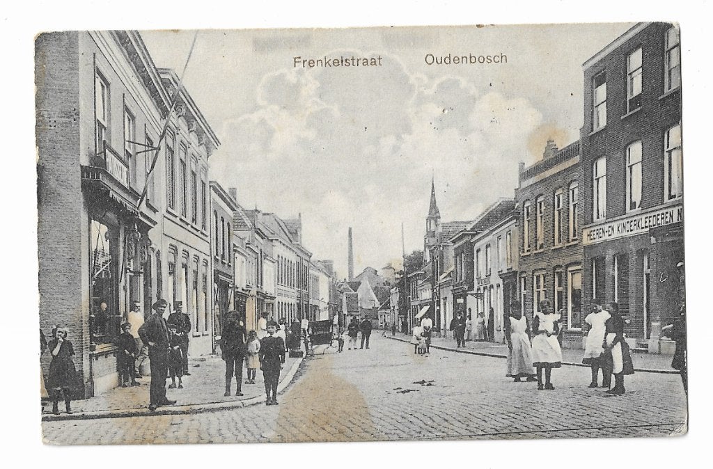 Oudenbosch, Frenkelstraat, Ophalen of Verzenden, Voor 1920, Gelopen, Noord-Brabant