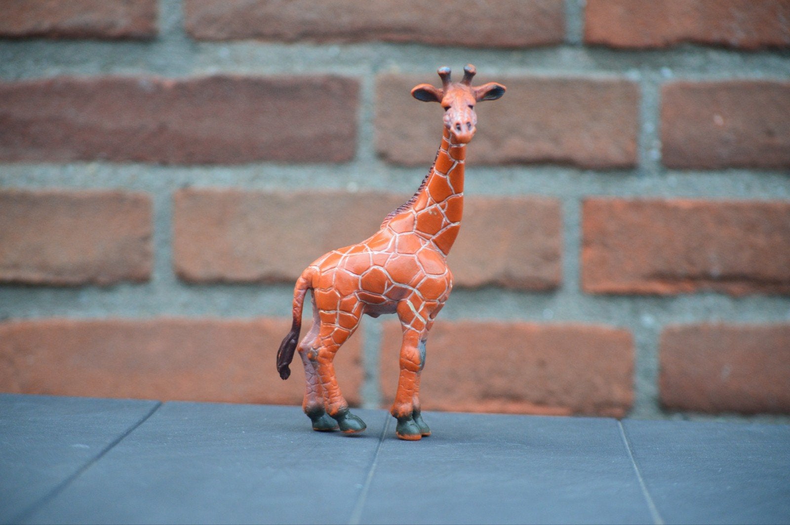 Schleich Giraf stier zeldzaam, Verzamelen, Dierenverzamelingen, Ophalen of Verzenden, Zo goed als nieuw, Wild dier, Beeldje of Figuurtje