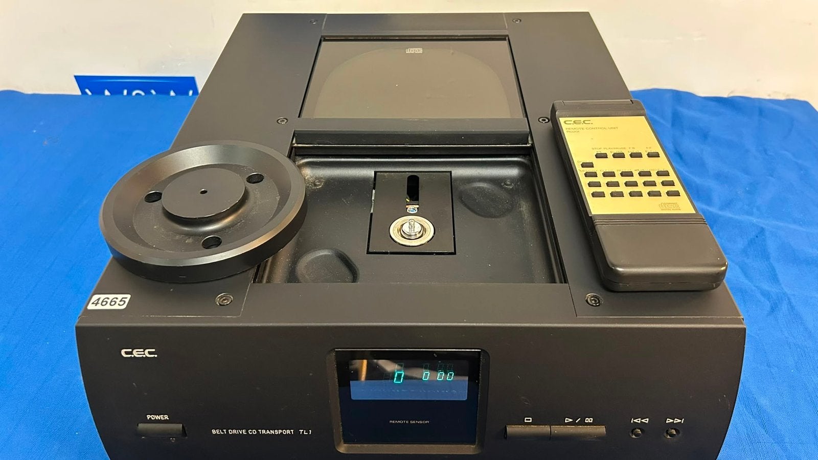 CEC TL-1 Belt-Drive CD-Transport - High-End Audio, Overige merken, Gebruikt, ., Ophalen of Verzenden