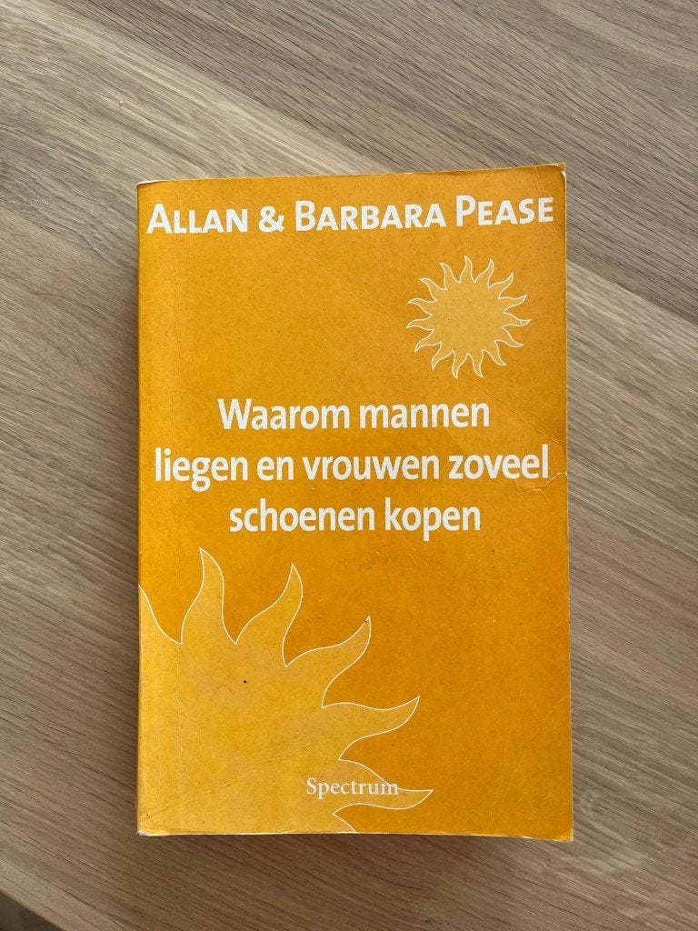 Waarom mannen liegen en vrouwen zoveel schoenen kopen, Boeken, Psychologie, Gelezen, Allan Pease; Barbara Pease, Ophalen of Verzenden