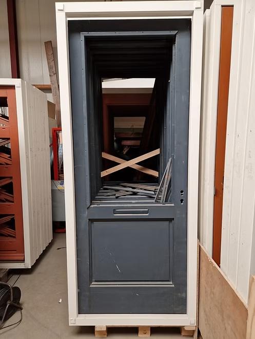 Kozijn met losse deur, Doe-het-zelf en Verbouw, Kozijnen en Schuifpuien, Zo goed als nieuw, Deurkozijn, Hout, 225 cm of meer, 75 tot 150 cm