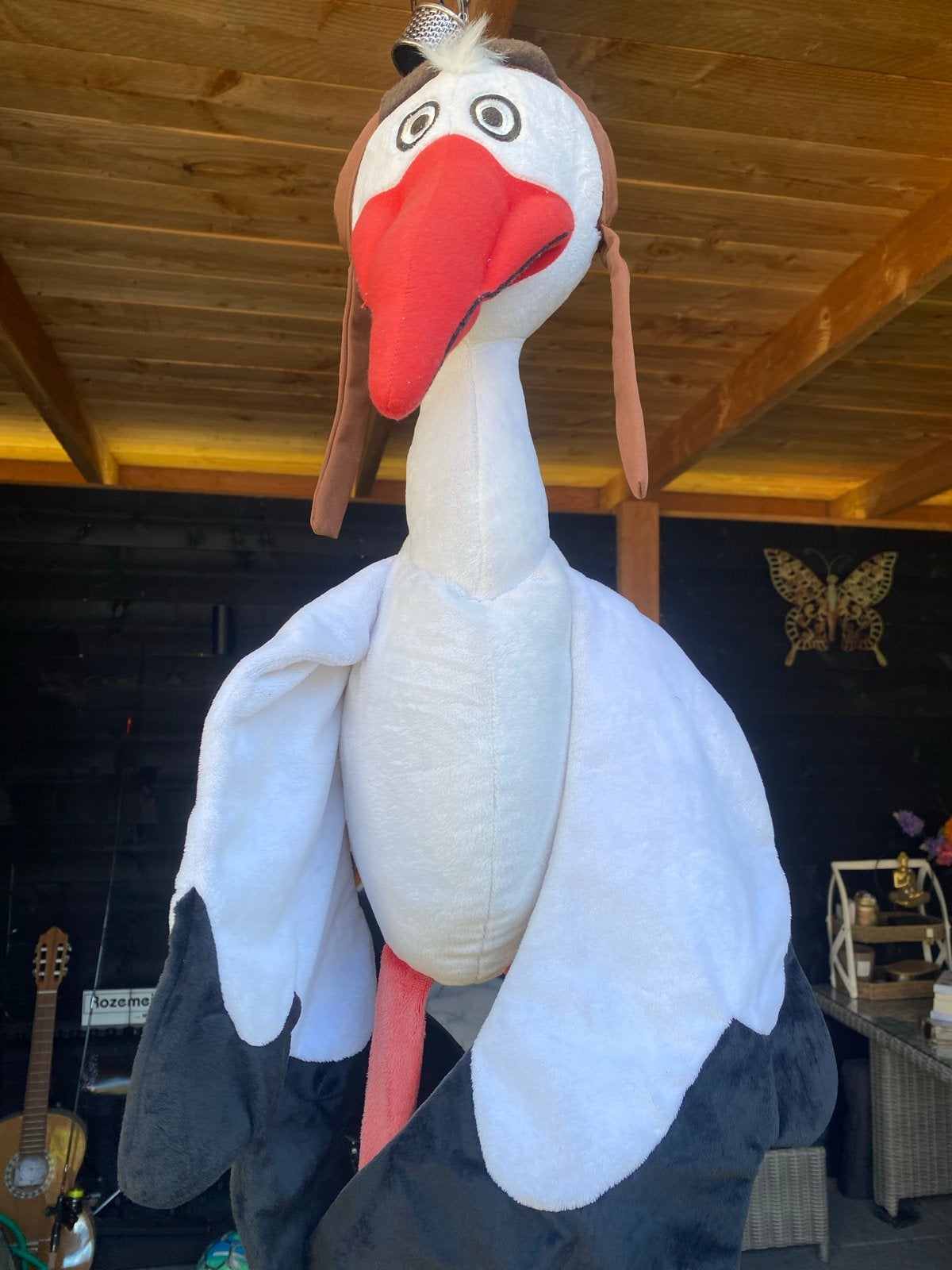 Grote ooievaar knuffel, Ophalen, Overige merken, Overige karakters, Overige typen