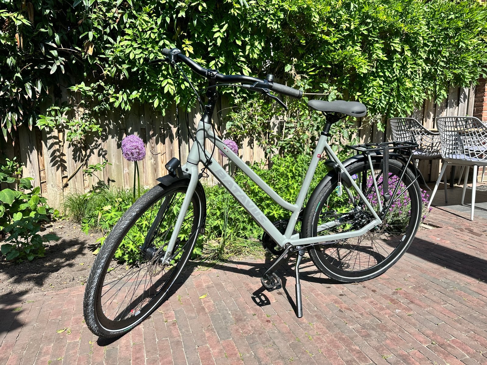 Batavus Dinsdag Exclusive damesfiets zgan, Ophalen, Minder dan 10 versnellingen, Batavus, 56 cm of meer