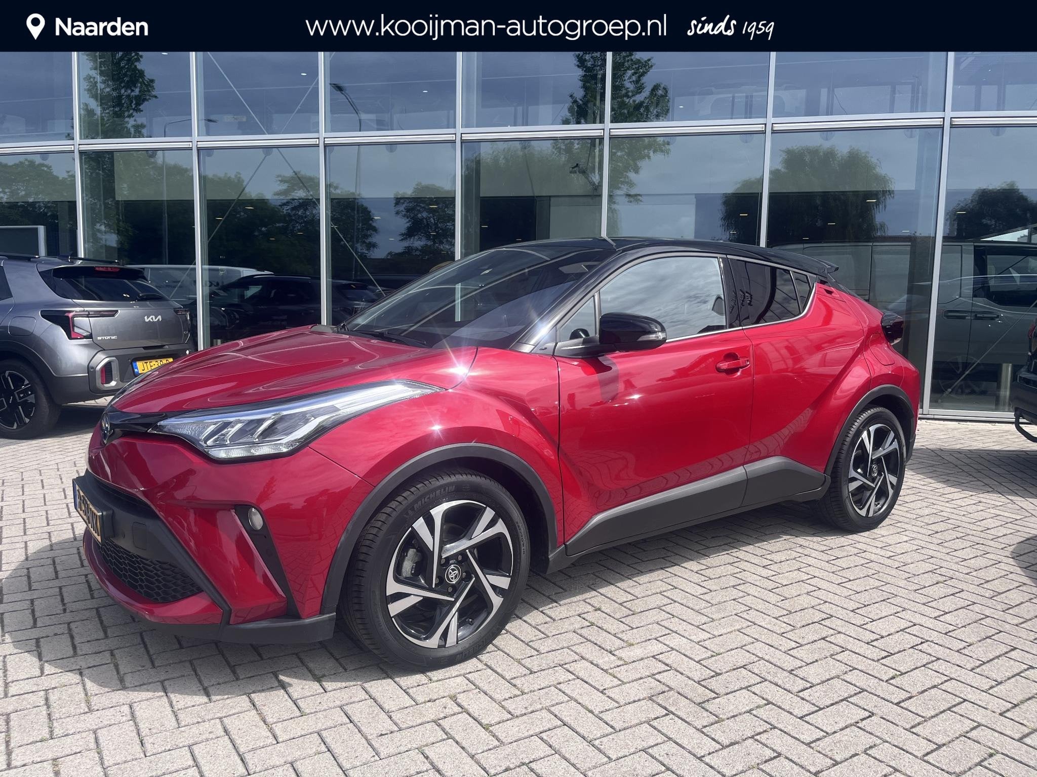 Toyota C-HR 1.8 Hybrid Style Trekhaak, Euro 6, 4 cilinders, Automatische klimaatregeling, Leder en Stof