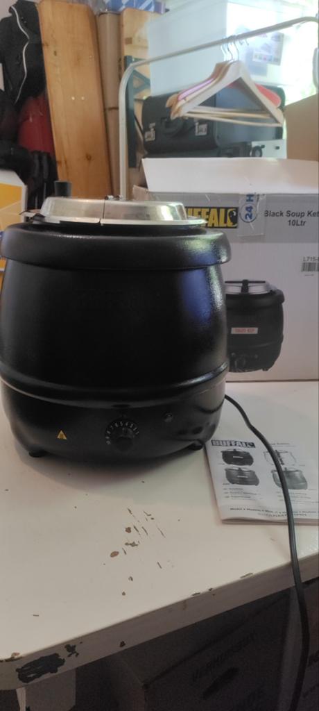 Buffalo Soepketel 10L - Zwart (Nieuw in doos), Ophalen of Verzenden, Nieuw