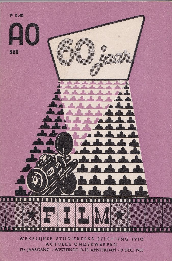 AO 588 - L.J. Jordaan: 60 jaar film, Verzenden, Zo goed als nieuw, Muziek, Film of Tv