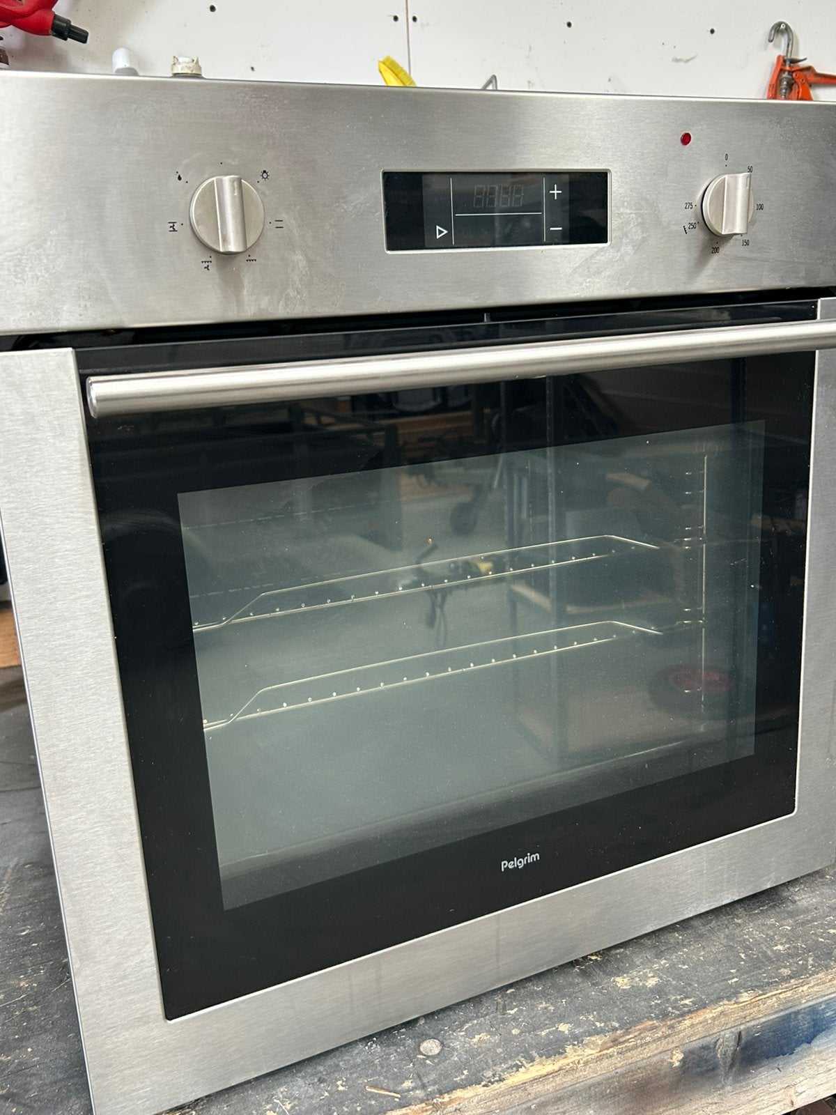 Pelgrim inbouw hetelucht oven, Ophalen of Verzenden, Gebruikt