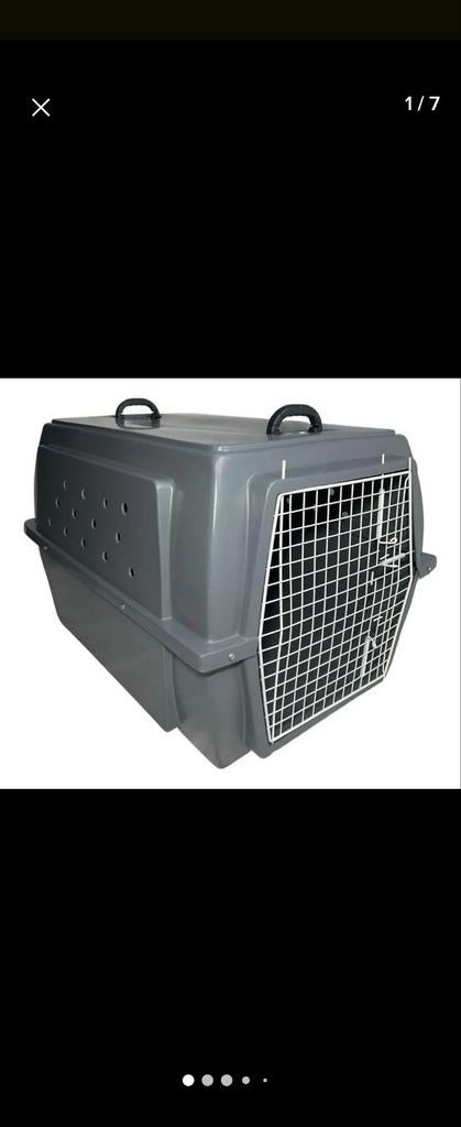 Dog transport crate, Ophalen