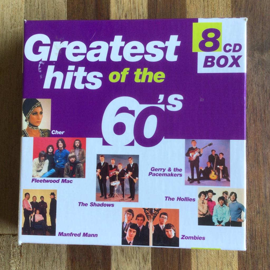 Greatest Hits of the 60’s - 8 cd-set, Ophalen of Verzenden, Zo goed als nieuw