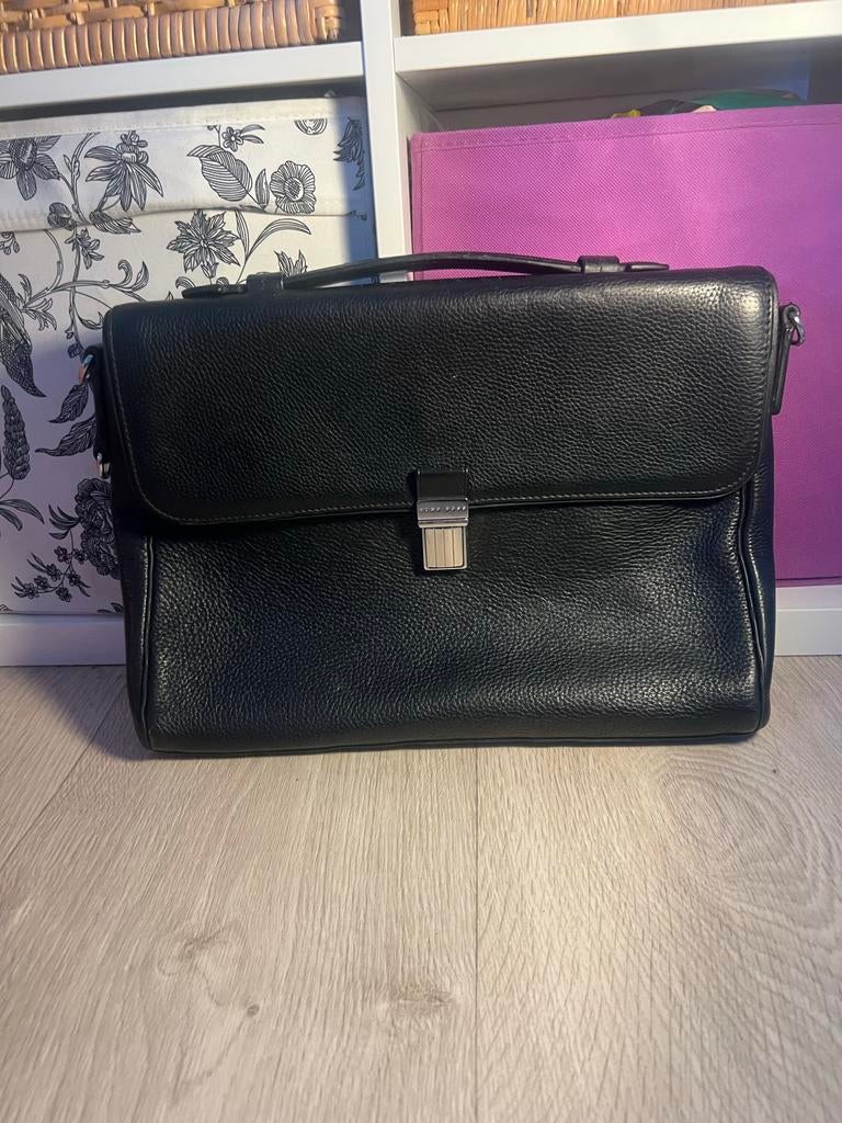 Hugo Boss Laptoptas - Zo goed als nieuw, Computers en Software, Laptoptassen, Zo goed als nieuw, Aktetas, 14 inch, Verzenden