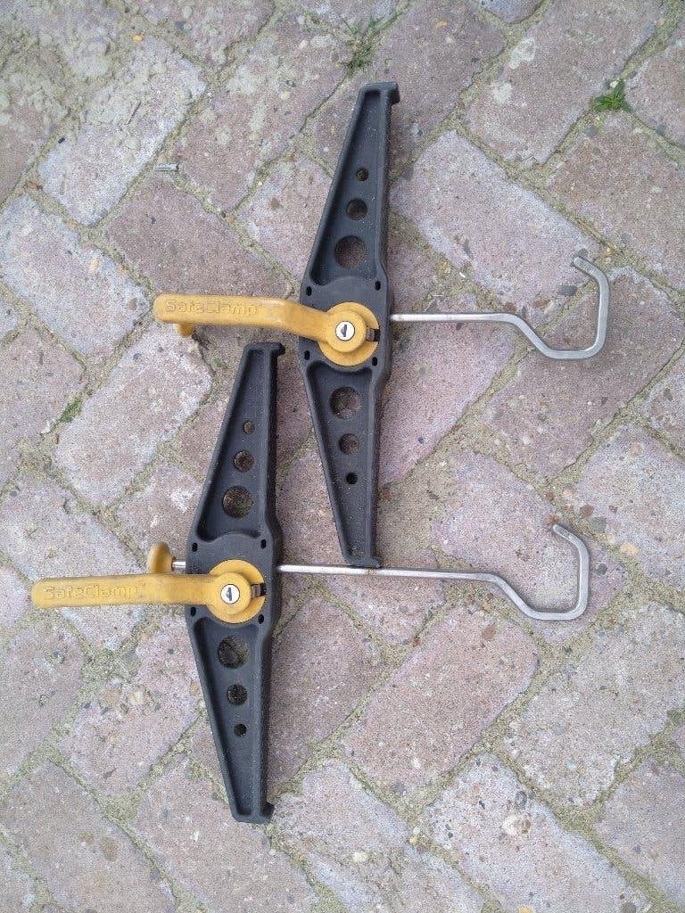 Safeclamp Rhino (2 stuks), Auto diversen, Dakdragers, Ophalen of Verzenden, Zo goed als nieuw