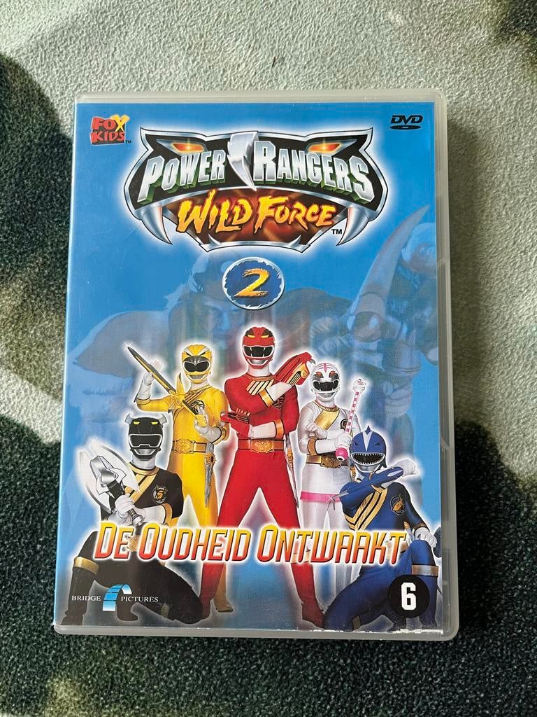 Power Rangers Wild Force - De Oudheid Ontwaakt (DVD), Cd's en Dvd's, Avontuur, Gebruikt, Ophalen of Verzenden, Vanaf 6 jaar